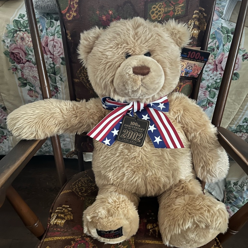 Gund Wish Teddy Bear from 2002, 100th Anniversary of the Teddy Bear